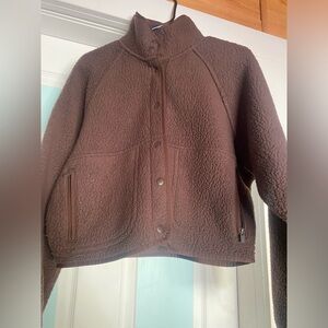 Women’s brown Aritzia brown fleece
